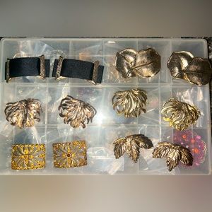 Six pairs off antique shoe buckle clips! Great deal!! I’m tired!!